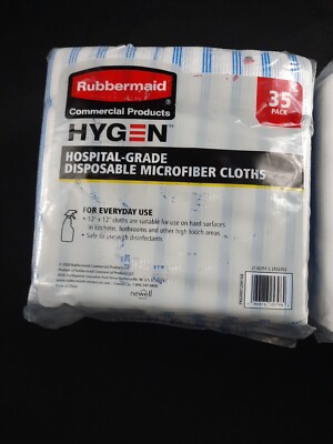 Abiti in microfibra monouso Rubbermaid Hygen grado ospedaliero
