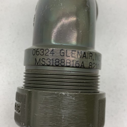 Conector circular de especificaciones MIL Glenair MS3188B16A 90 grados - Imagen 6 de 10