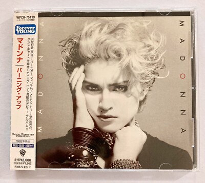 2006 Forever Young Japan Reissue! Madonna Self Titled w/OBI
