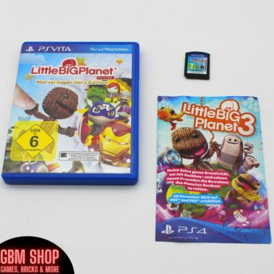 PS Vita Spiel | Litte Big Planet Marvel Super Heroe Edition | Playstation