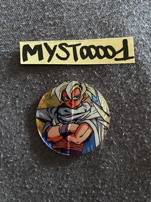 Pog CAPS Dragon Ball Z San Gohan Super Saiyan Prism Vintage 