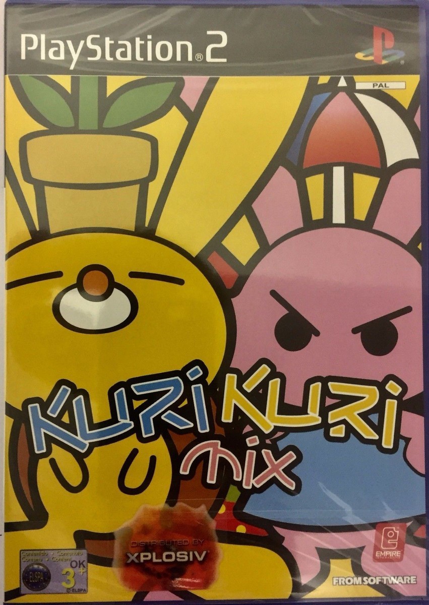 Kuri Kuri MIX PS2 PlayStation 2 Rare Video Game Brand NEW
