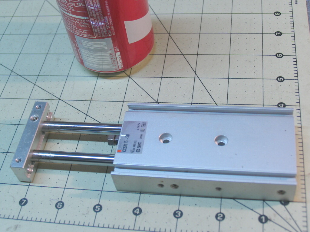 SMC # CXSM15-50 dual rod, CXS GUIDED CYLINDER