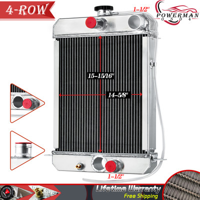 4-ROWS TRACTOR RADIATOR FIT DAVID BROWN 780 885 885N MODELS #K922737, K922739