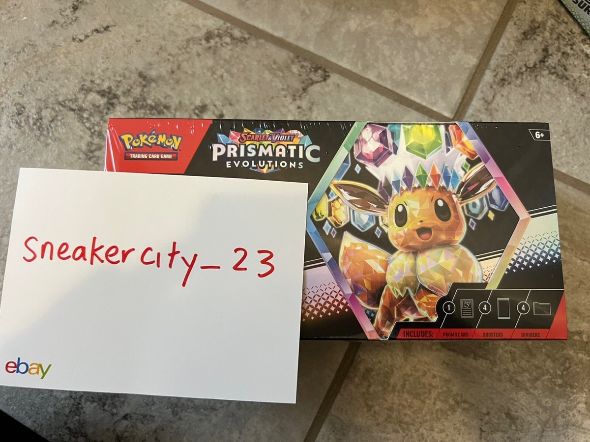 prismatic evolutions booster box ebay Amazon.com: Pokemon TCG: Scarlet & Violet main image 0