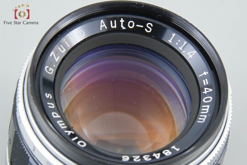 Olympus G.ZUIKO AUTO-S 40mm f/1.4 for PEN FT / FV / F | eBay Olympus G.ZUIKO AUTO-S 40mm f/1.4 for PEN FT / FV / F | eBay