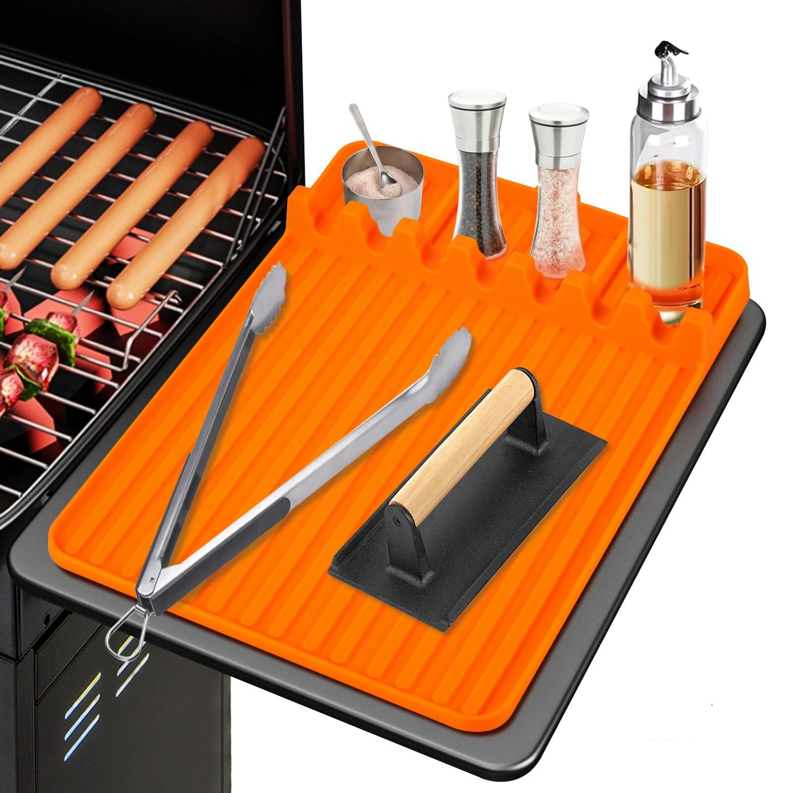 TIKNIK Silicone Griddle Mat for Blackstone Accessories Set