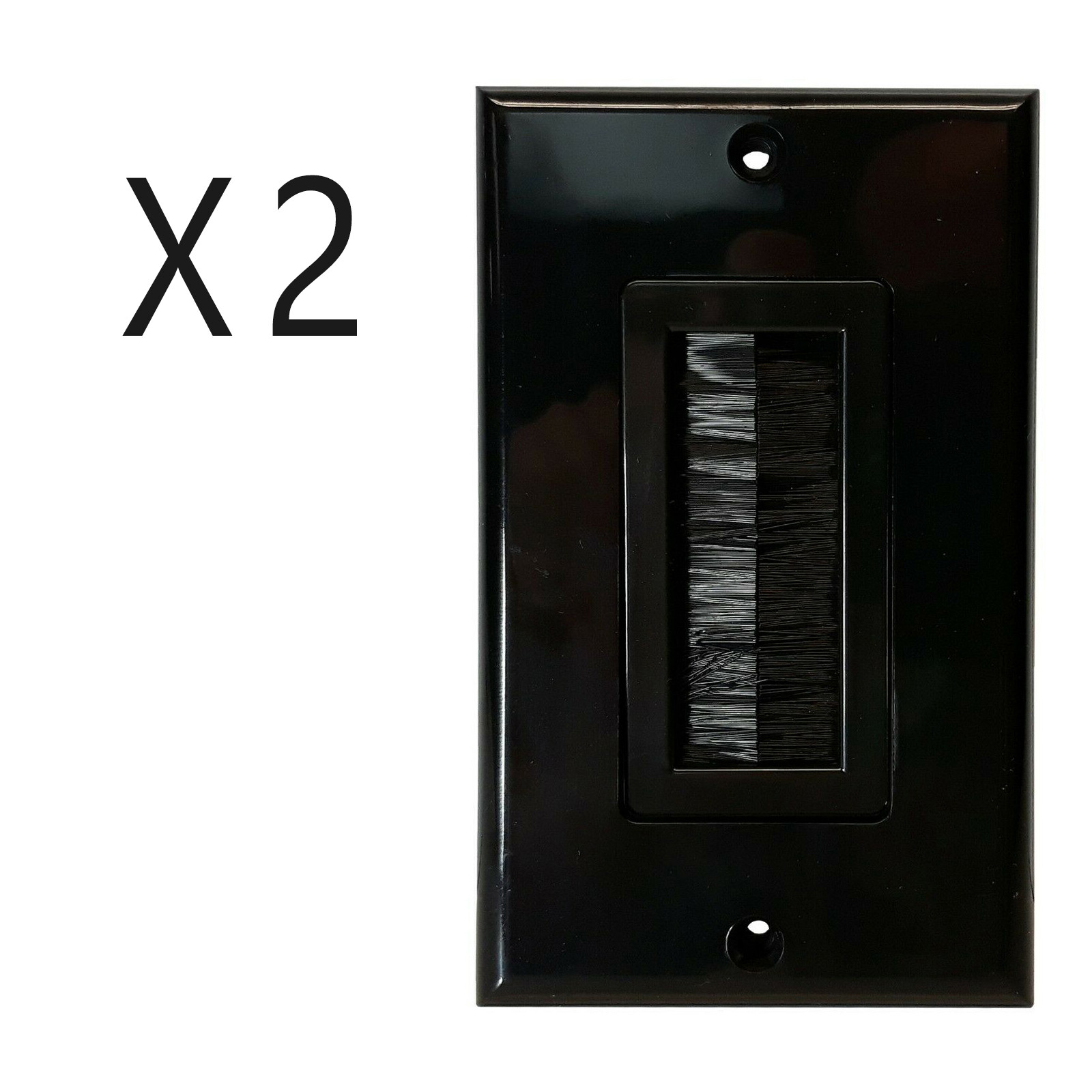 Face Plate Black