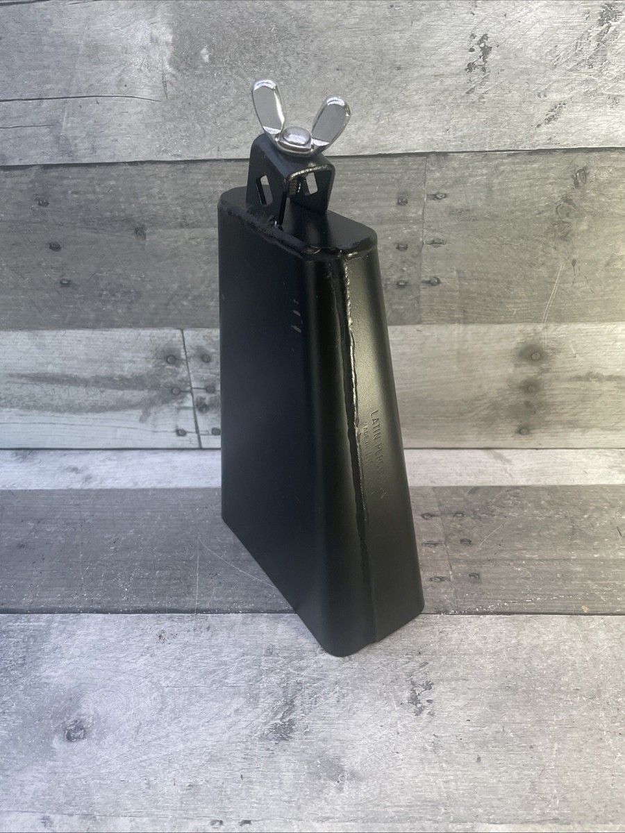 Latin Percussion LP206A Bongo Cowbell Black New Open Box Made In Latin Percussion LP206A Bongo Cowbell Black New Open Box Made In
