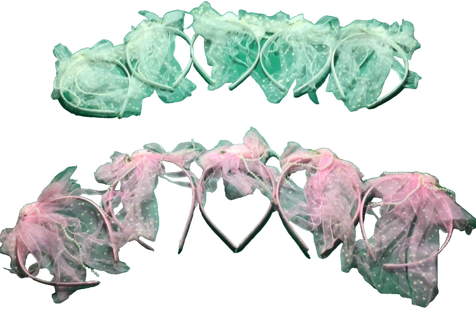 White Lace Bridal Hair Headbands