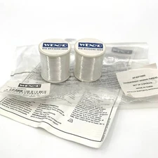 WENKO Set of 2 Spools Transparent Sewing Thread New Polyamide 200 Meters each