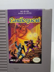 Castlequest NES Vintage Nintendo 1989 Clean Tested & Working No Manual