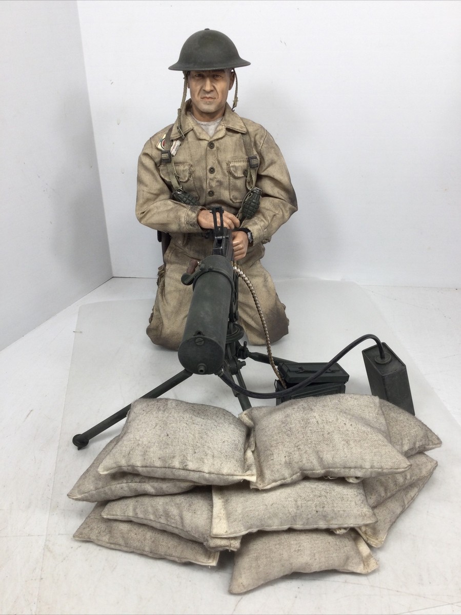 ドラゴンモデルズ製1/6アメリカ海兵隊USMCジョー・エンダース伍長 1/6 DRAGON CUSTOM WW2 USMC MARINE WAKE ISLAND DEFENDER .30