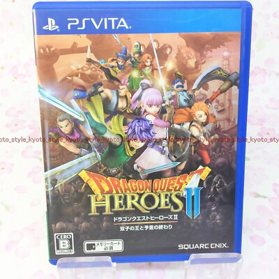 USED PS VITA Dragon Quest Heroes II 2 PSV 09423 JAPAN IMPORT