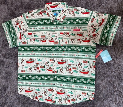 Magellan   Merry Fishmas  Fishing Shirt Size XL New/w Tags