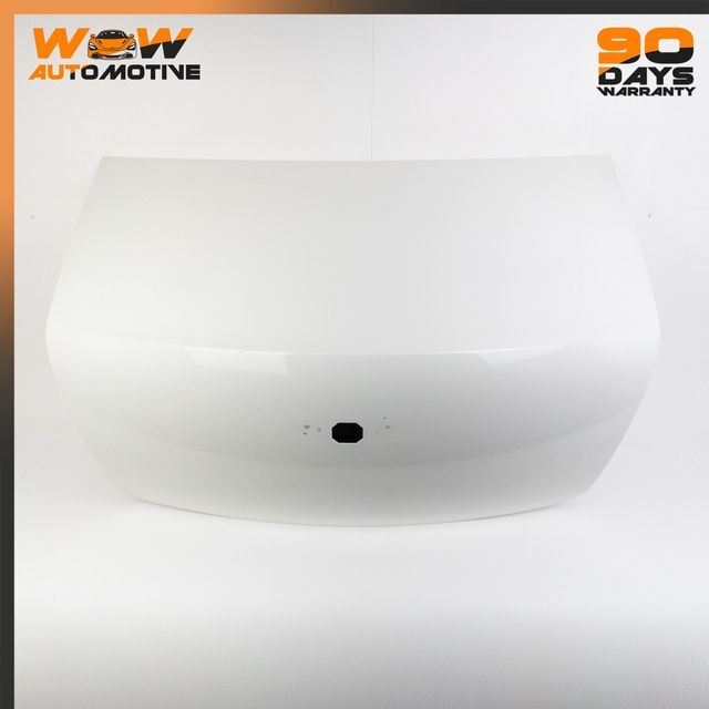 06-13 BENTLEY CONTINENTAL FLYING SPUR REAR  TRUNK LID PANEL ASSEMBLY WHITE OEM
