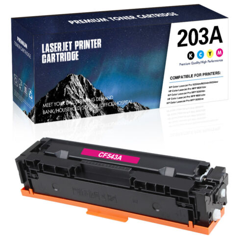 1-8x Toner für HP 203A Color LaserJet Pro MFP M281fdn 281fdw 280nw 254dw 254nw - Afbeelding 15 van 18