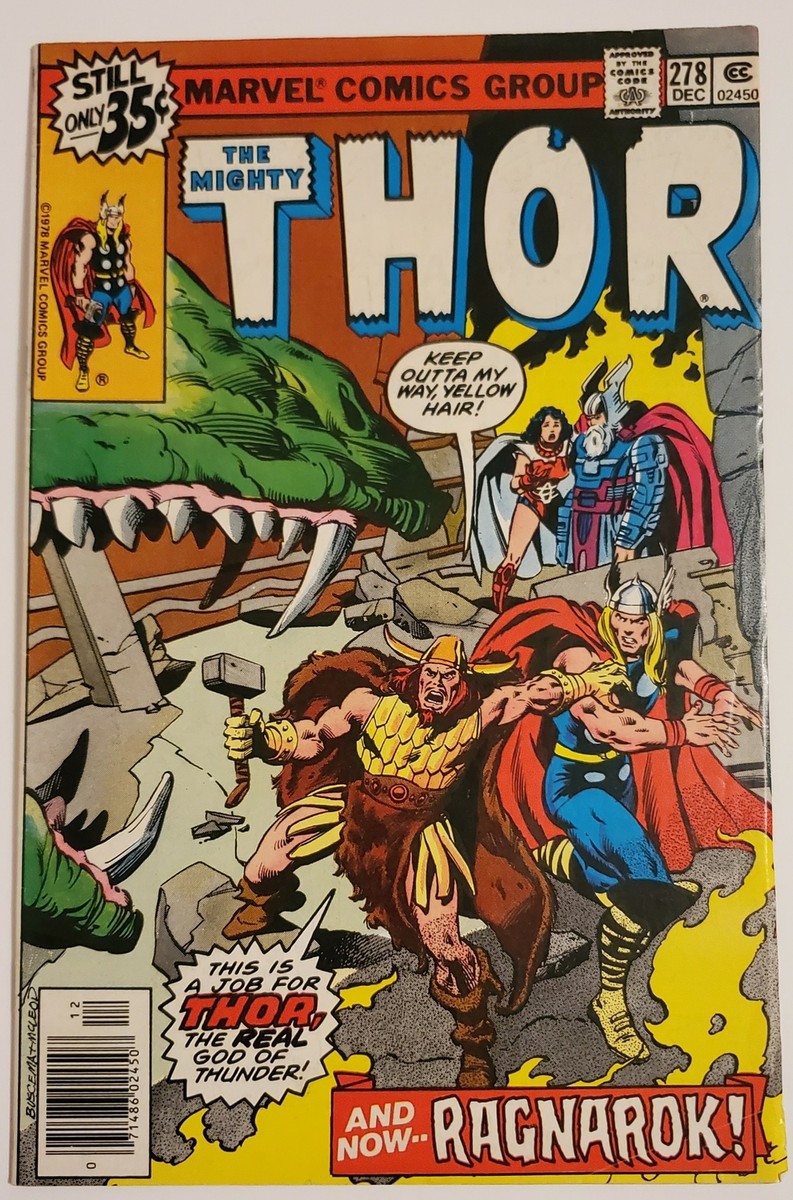 THOR # 278 - MARVEL COMICS - DECEMBER 1978 | eBay