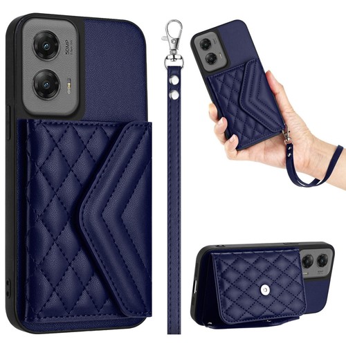 For Motorola Moto Stylus/Power/Play 2024 5G Case Lanyard Card Slot Wallet Cover - Picture 32 of 55
