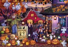 Halloween Dance Jigsaw Puzzle 100 Pieces Fun Brain Teaser for All Ages