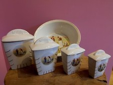 LES GLANEUSES ANGELUS : POTS A EPICES LUNEVILLE + PLAT MOULIN DES LOUPS HAMAGE