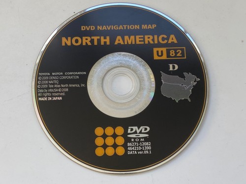 2009 2010 2011 TOYOTA COROLLA MATRIX RAV4 GEN 5 NAVIGATION DVD U82 TOYOTA OEM🟠 - Picture 12 of 12