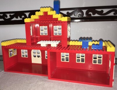Extrem selten Vintage 1979 Lego Fabuland Krankenhaus Set 347 ohne Katalog
