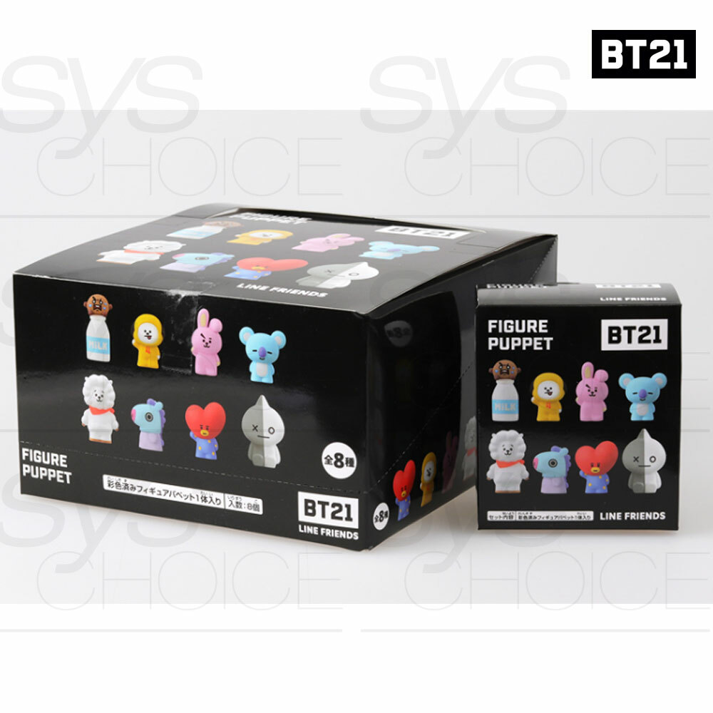 BT21 フィギュア 8体セット BTS BT21 Official Authentic Goods Mascot Figure Puppet 8SET +