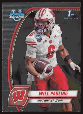 2024 Bowman Chrome University U Football Pick Complete Your Set 1st 1-200    