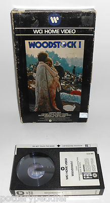 Very Rare Woodstock 1 Beta Tape W/Box!