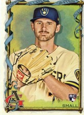 2023 Topps Allen & Ginter Silver Portrait Hot Box #149 Ethan Small - Milwaukee