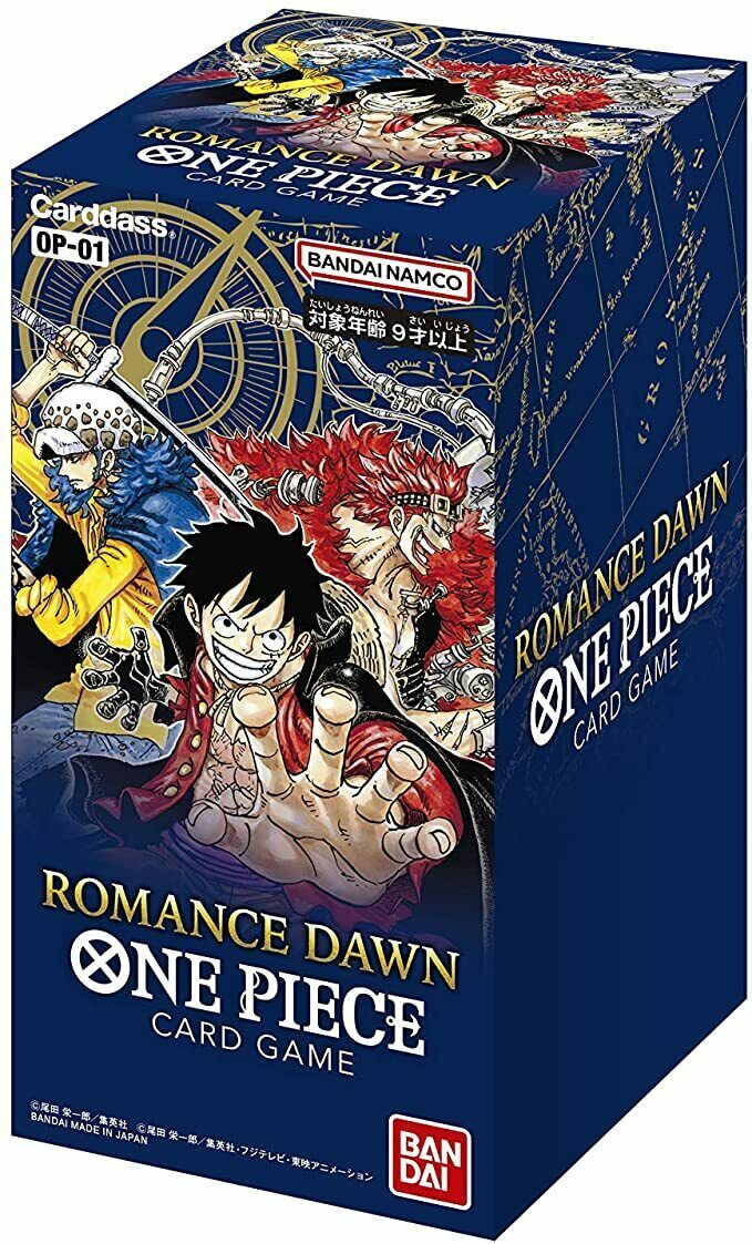 ONE PIECE ROMANCE DAWN ワンピースカードゲーム　2box One Piece Card Game Romance Dawn BANDAI OP-01 Booster Box