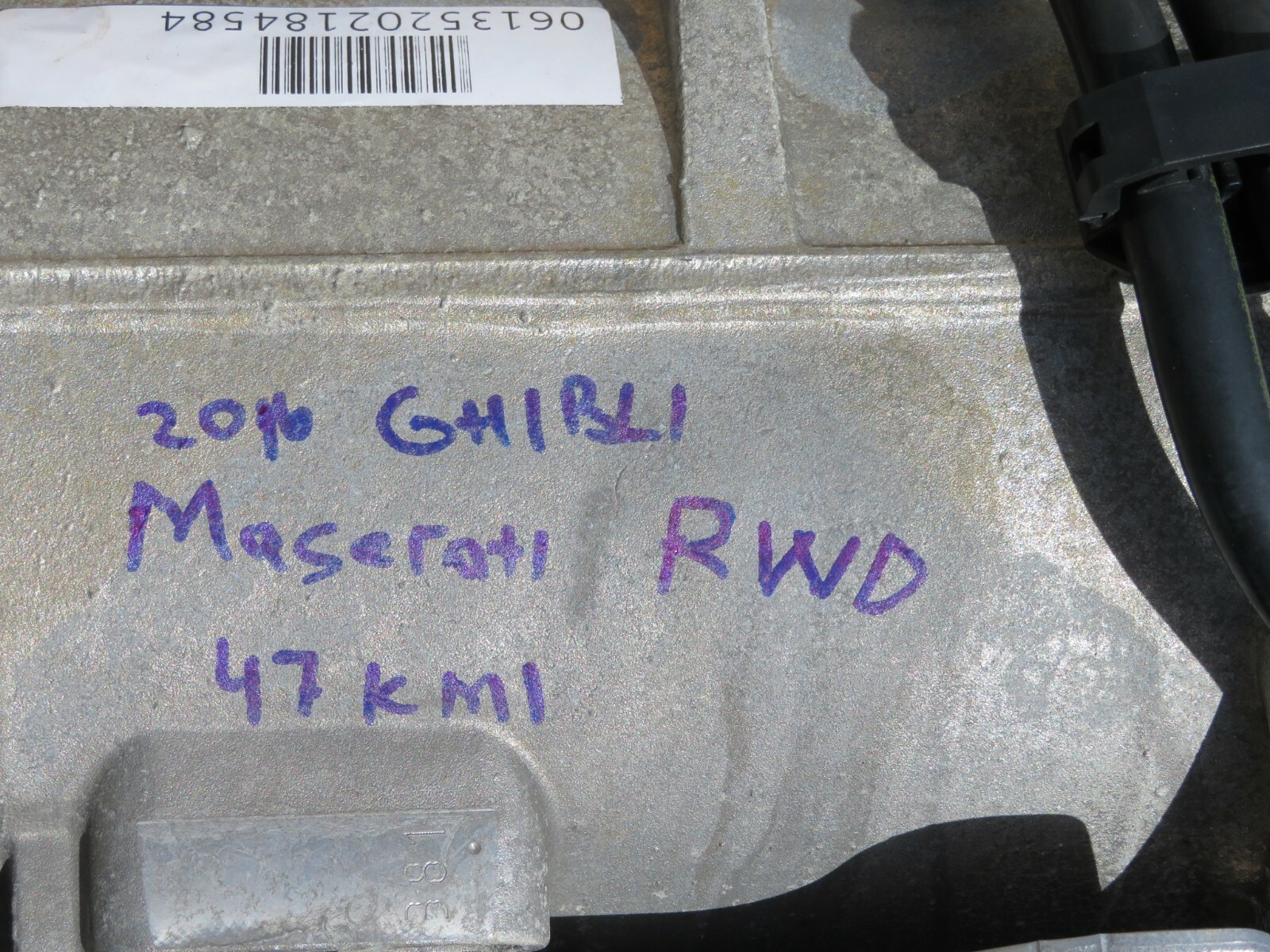 2014-2017 MASERATI GHIBLI SEDAN RWD 3.0L AUTOMATIC TRANSMISSION 47K MILES OEM