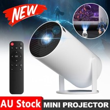 Portable Projector LED 4k Mini Home Theater WiFi Bluetooth HDMI Cinema Office — image 1