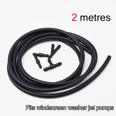 Universal  Car Windshield Wiper Washer Squirter Nozzle Spray Jet Kit Fluid Hose