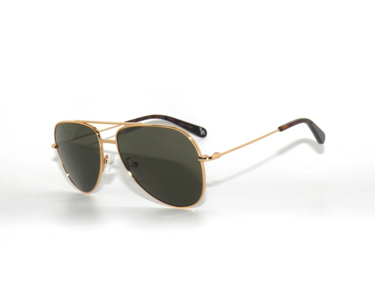 Stella McCartney SK0021S 001 Gold Green Aviators Girls 