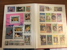 Album +francobolli Italiani e Stranieri Come Da Foto COD 155