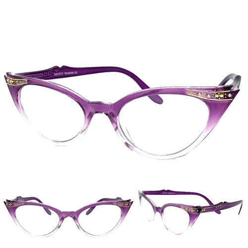 Marni Rainbow Mountains Cat Eye Sunglasses UC1 Purple 52mm  display picture 3