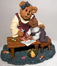 Boyds Bears "Momma withTaylor, Quality Time" Reading, School, play, 277917, NIB
