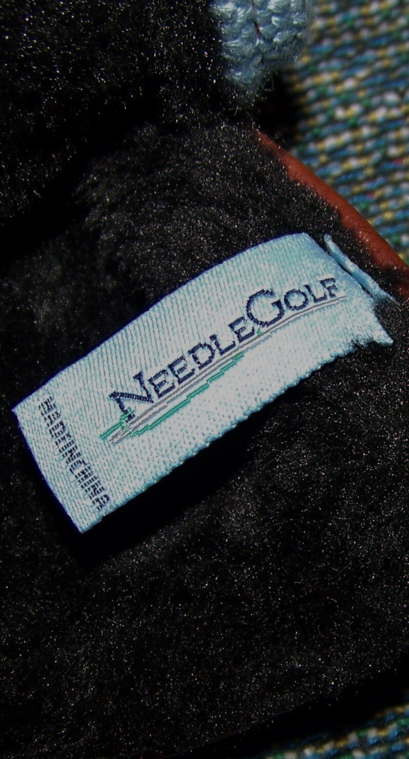 NEEDLEGOLF Needlepoint Hybrid Rescue Utility Head Cover OLD BARNWELL GOLF CLUB