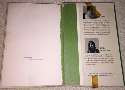 Joseph by Max Bolliger (HC, 1969) - Imagen 5 de 10