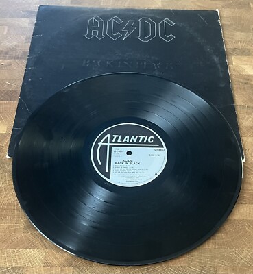AC／DC 『Back in Black 』　名盤LPレコード ‼️ AC/DC – Back In Black – Vinyl (LP, Album, Stereo), 1980