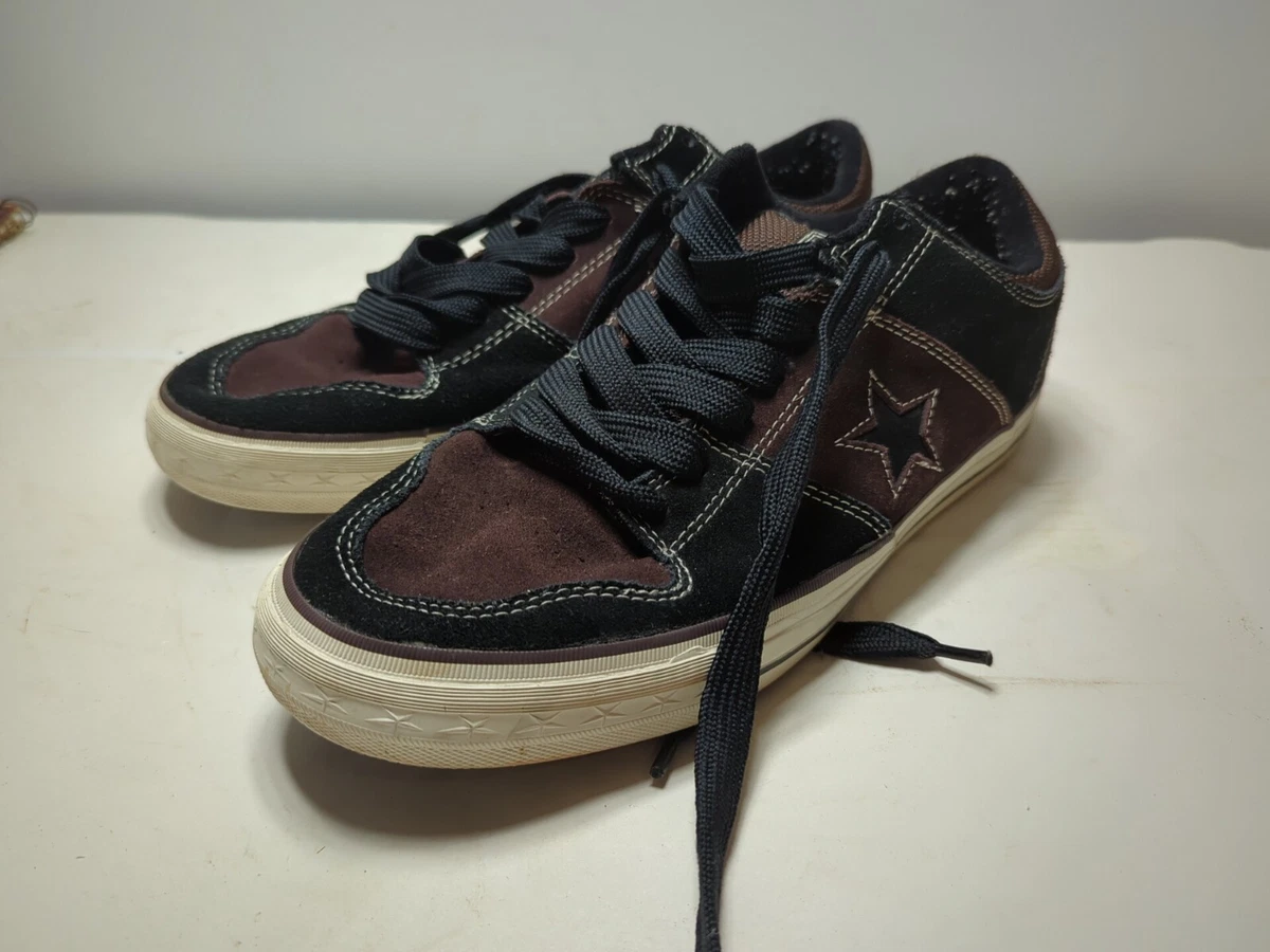 VINTAGE 90s Converse One Star USA Sneakers Shoes Light Wear 10.5 Collectible