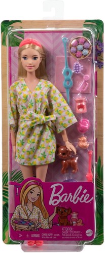 BARBIE Doll Street Hair with Beauty Clothing and Accessories Pet Puppy Play Toy - 第 1/14 張圖片