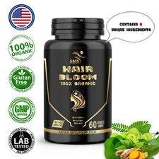 HAIR BOOST HERBAL NATURAL GROWTH SUPPLEMENT LONGER STRONGER HEALTHIER HAIR