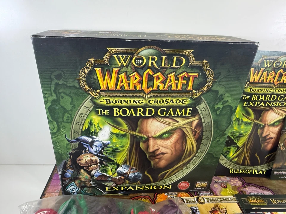 World of Warcraft Board Game Burning Crusade Expansion 2007 Read Description - Image 3 of 4