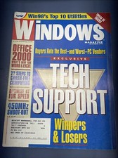 Windows Magazine October 1998 Office 2000 Windows NT
