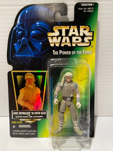 1996 Hasbro Star Wars Power Of The Force - Luke Skywalker Cavaliere Jedi, Action Figure 10 Cm Con Spada Laser E Mantello - 3