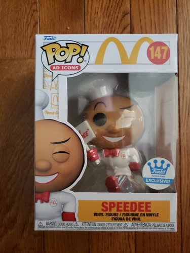 Funko Ad Icons McDonalds POP Speedee Figure NEW IN STOCK