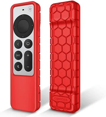 FINTIE Case for Apple TV Siri Remote 2021 2022 Lightweight Shockproof Silicone Cover
